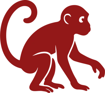 Year of the Monkey Chinese Zodiac icon