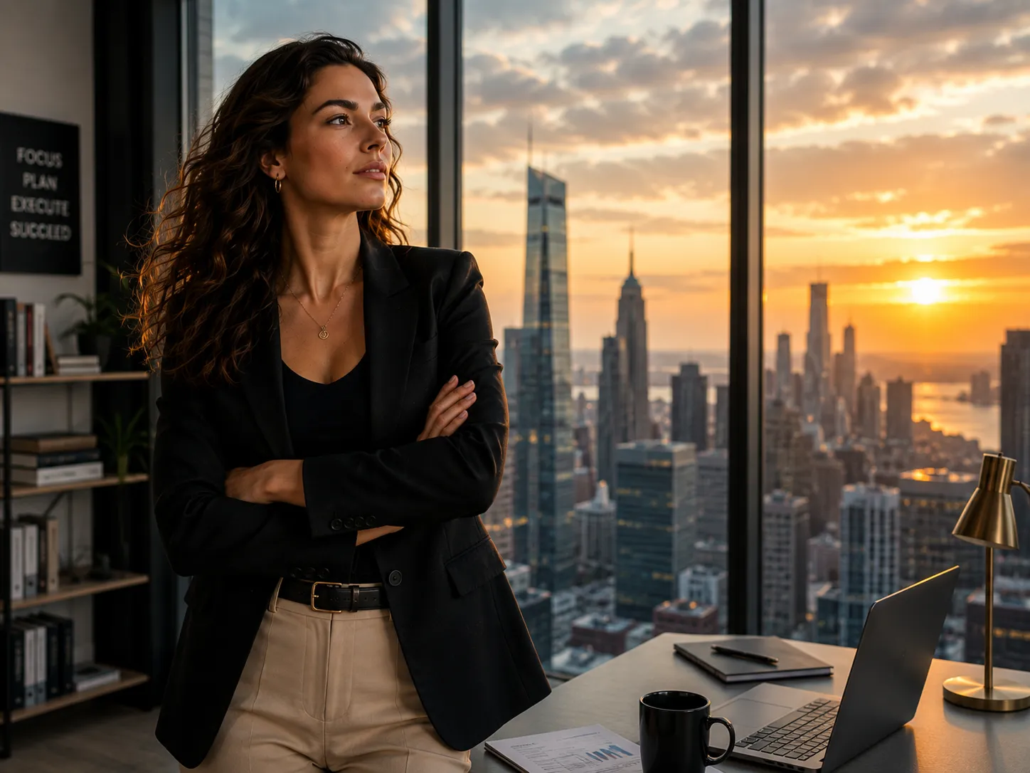 Aries woman career success showing ambition, leadership, and confidence