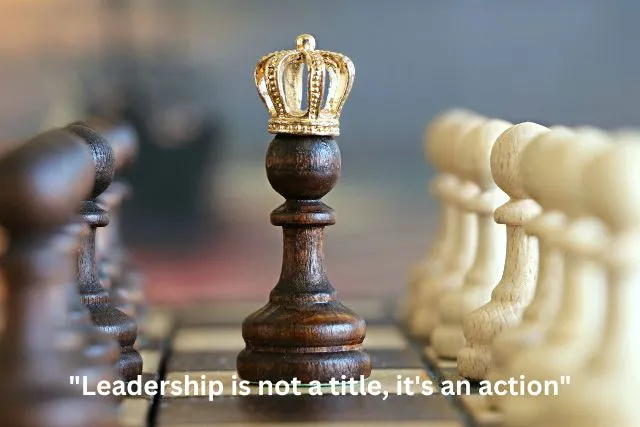 Chess queen piece symbolizing Leo's natural leadership, confidence, courage, and ability to inspire others.